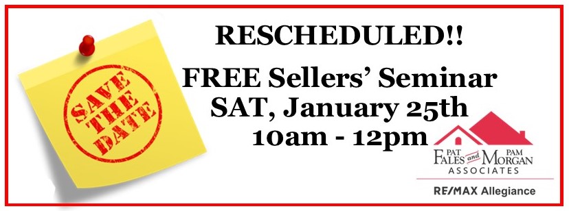 Join Us for a FREE Seller Seminar on Jan 11th!